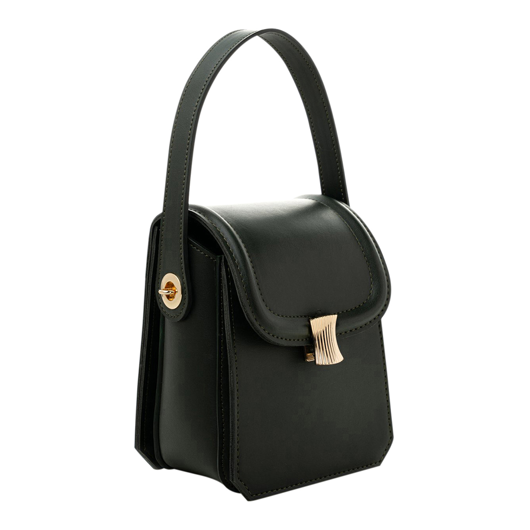 Vince Camuto Dark Green Lagoon Crossbody Bag