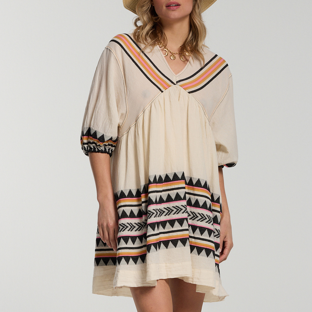 Off White Lindos Dress