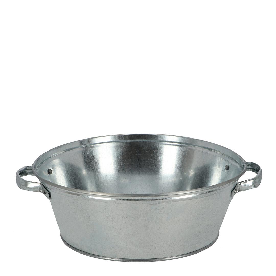 Fallen Fruits    Grey Oval Zinc Tub, BrandAlley
