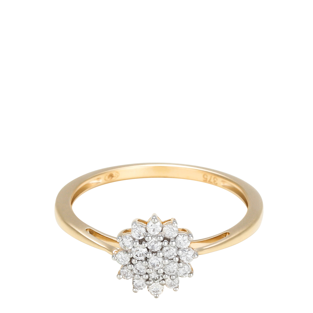 Gold Diamond Ring - Diamond And Co - Modalova