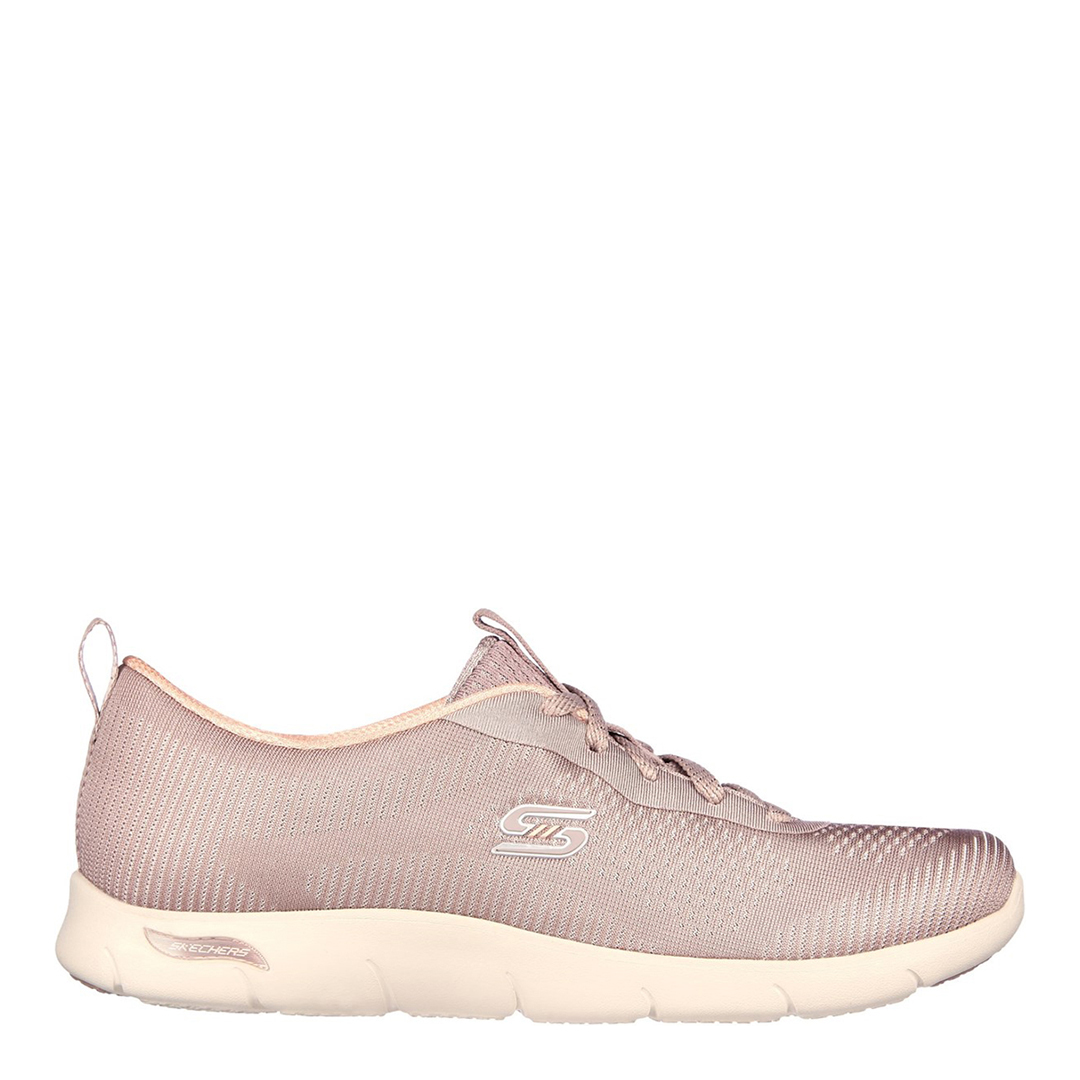 Skechers Women's  Pink Arch Fit Refine Classy Doll Trainers in Size 4, BrandAlley