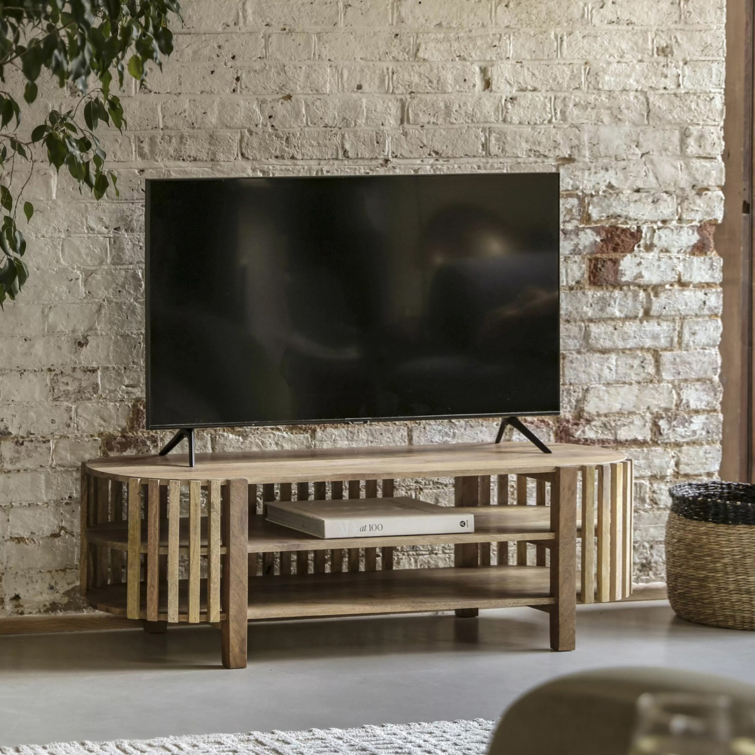 Gallery Living    Brown Stuston Media Unit in Size 3, BrandAlley