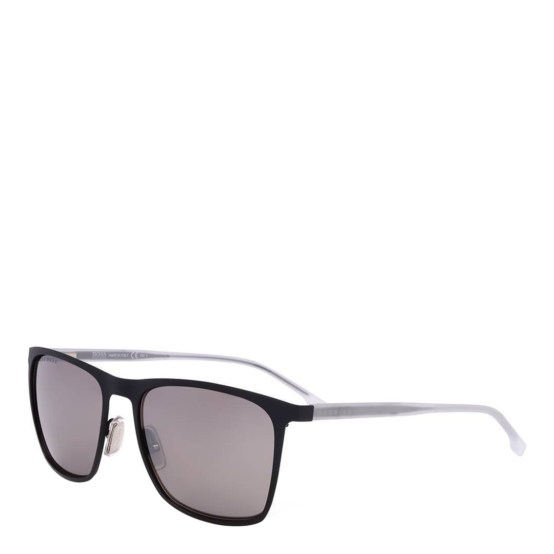 Men's Black Hugo Boss Sunglasses 57mm
