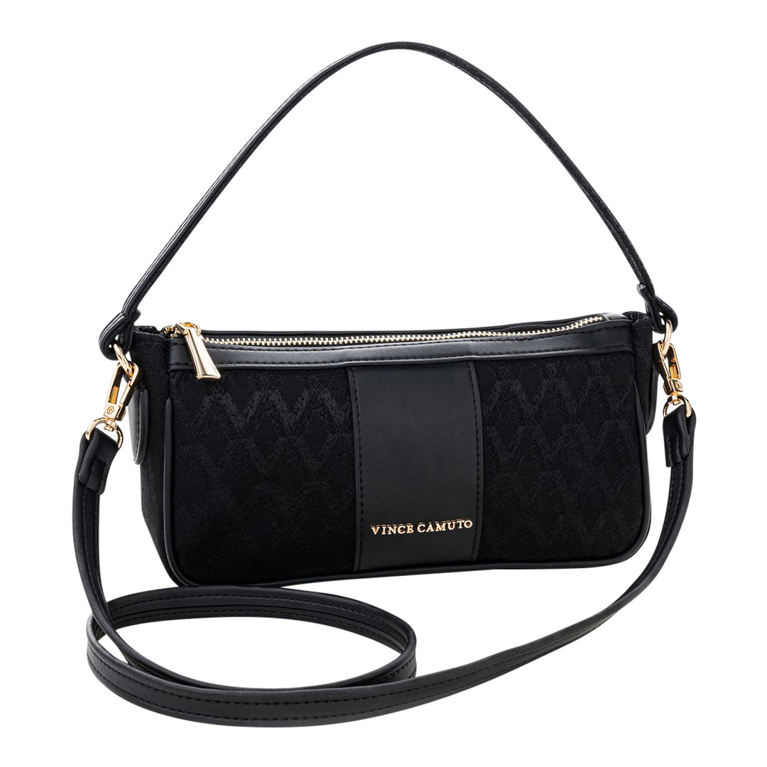 Black Vince Camuto Dolce Shoulder Bag