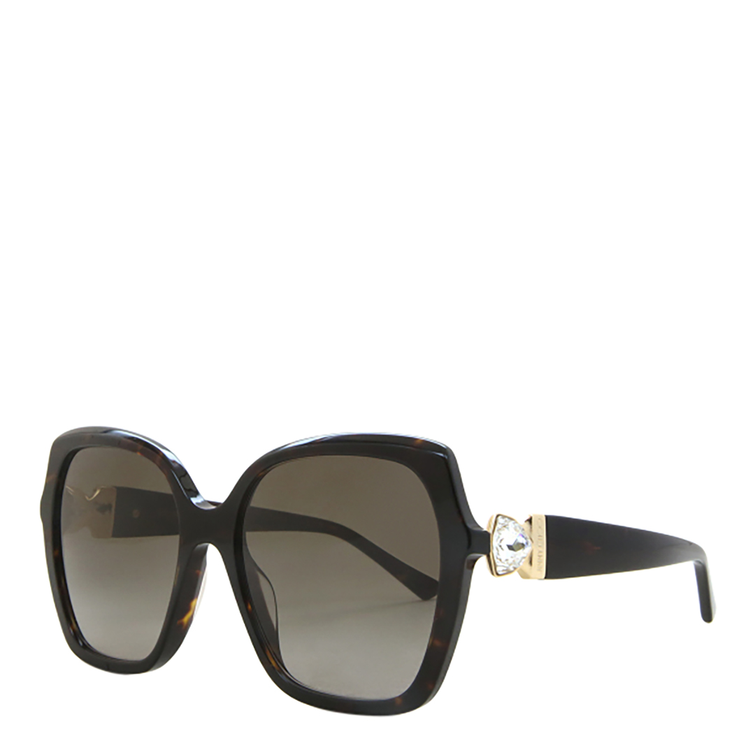 Women's Jimmy Choo Dark Havana Sunglasses MA
