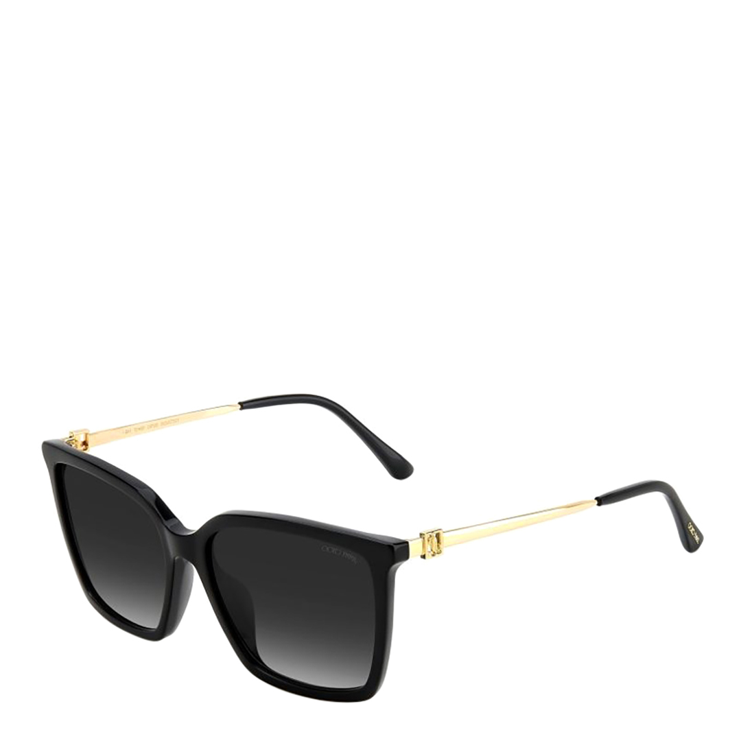 Women's Jimmy Choo Black/Grey Gradient Sunglasse