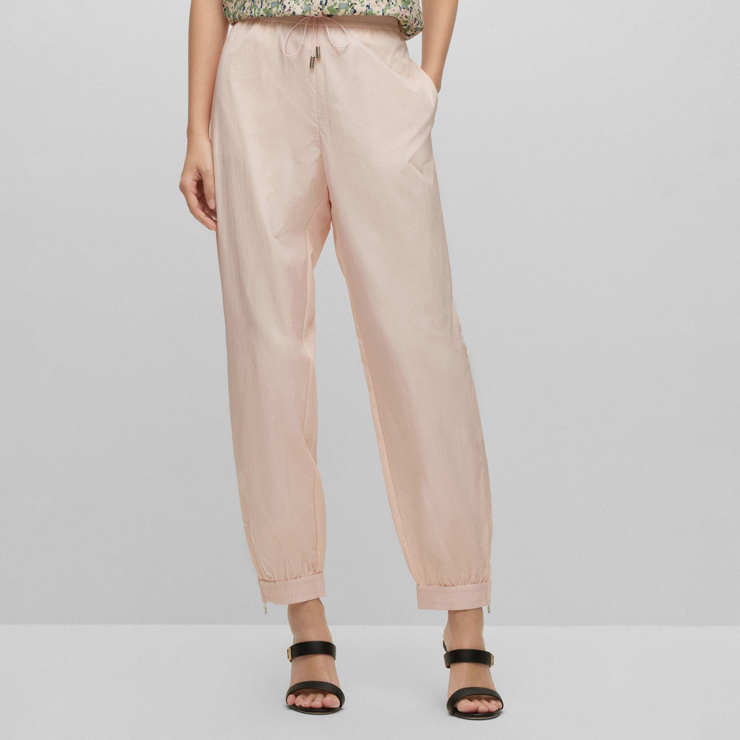Pale Pink Tepana Trousers