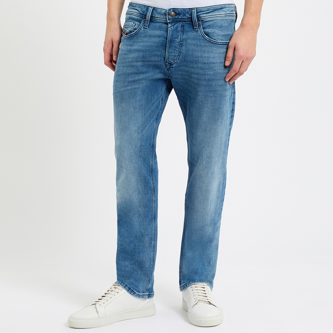 Light Blue Safado-X Tapered Stretch Jeans