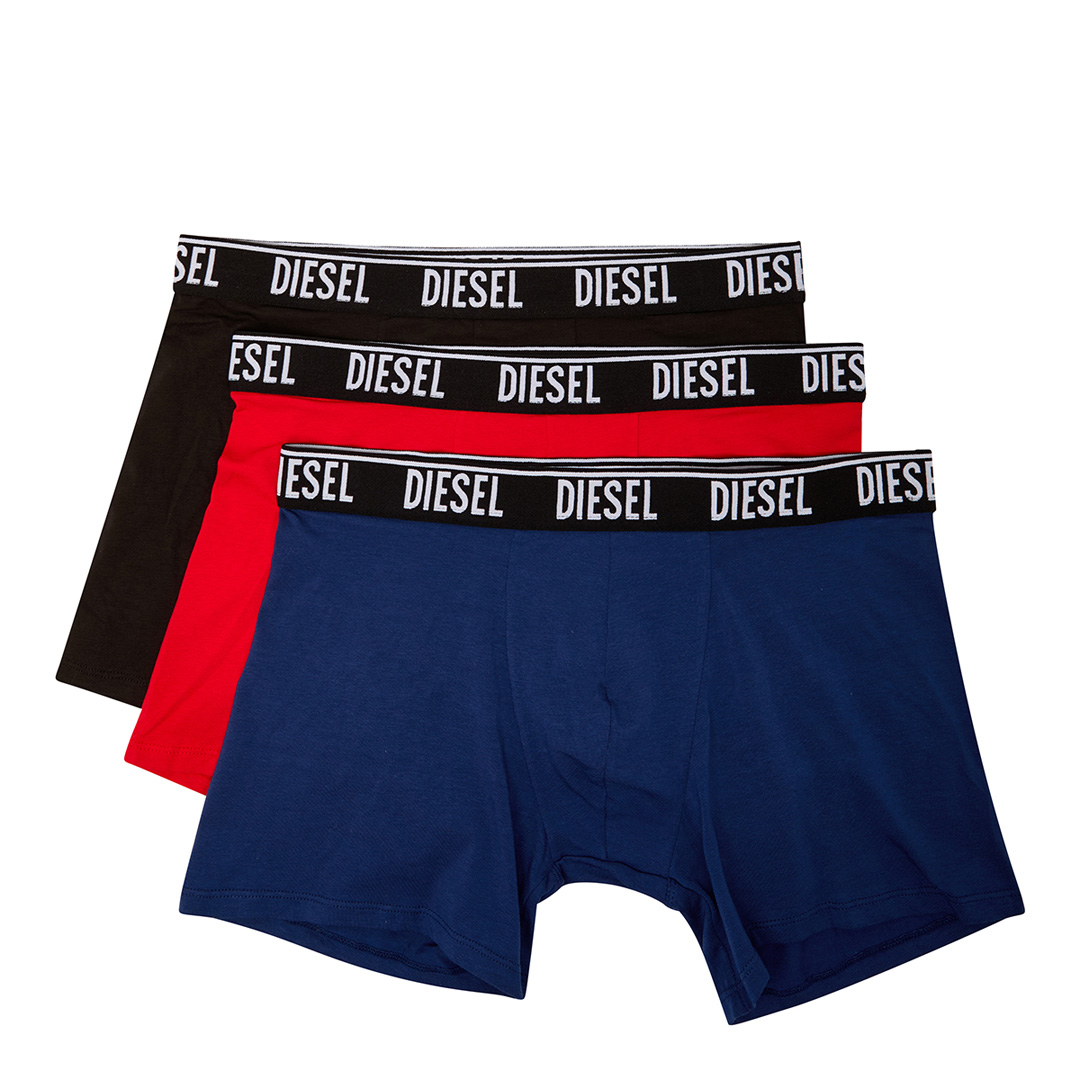 Navy Multi Sebastian 3 Pack Boxers