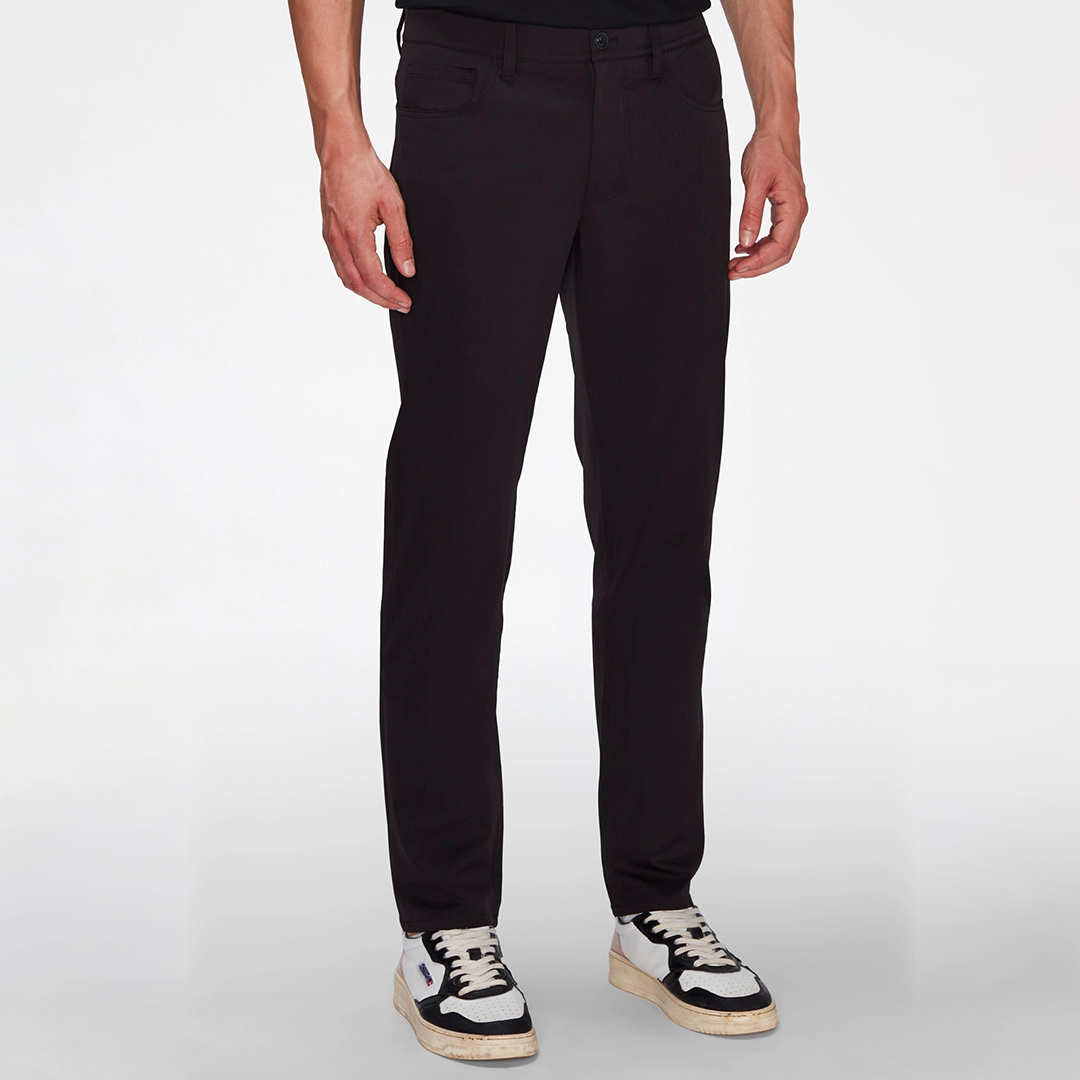 Black Slimmy Tapered Trousers