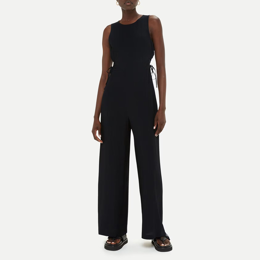 Black Cut Out Jumpsuit