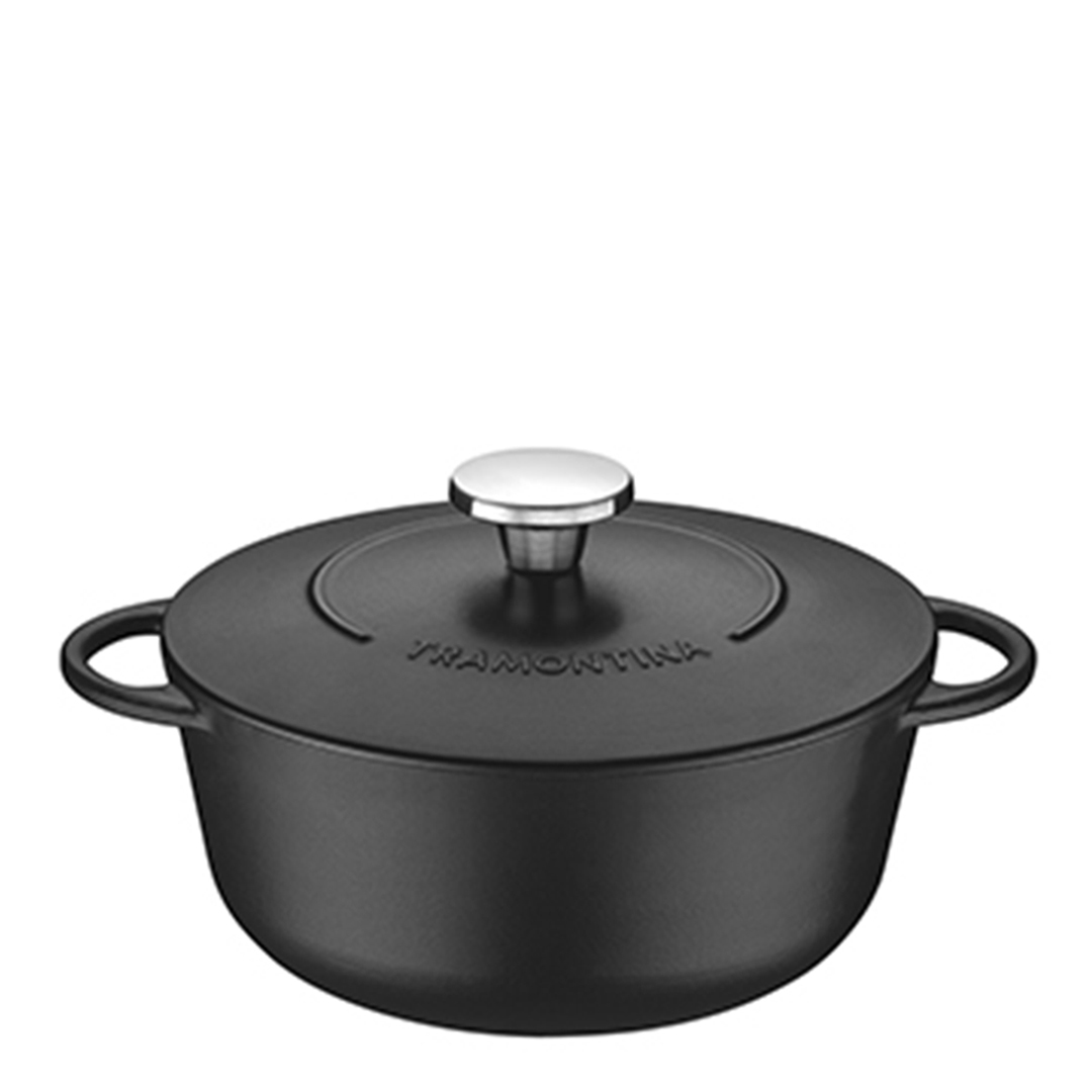 Tramontina     Enamelled Cast Iron Casserole Dish 24Cm in Size 24cm, BrandAlley