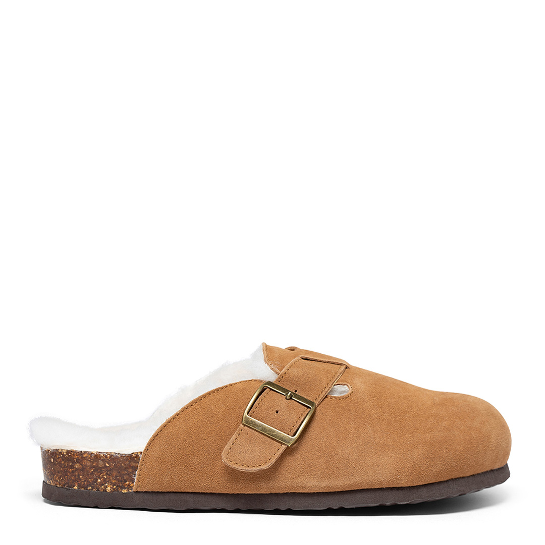 Men's Chestnut Clog Sandal Slippers