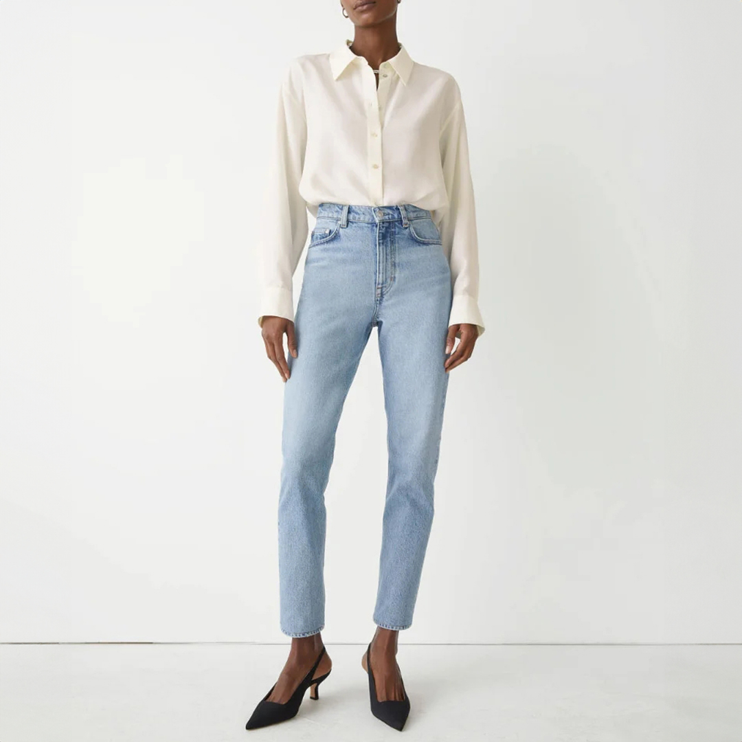 Blue Mid Rise Jean - & Other Stories - Modalova