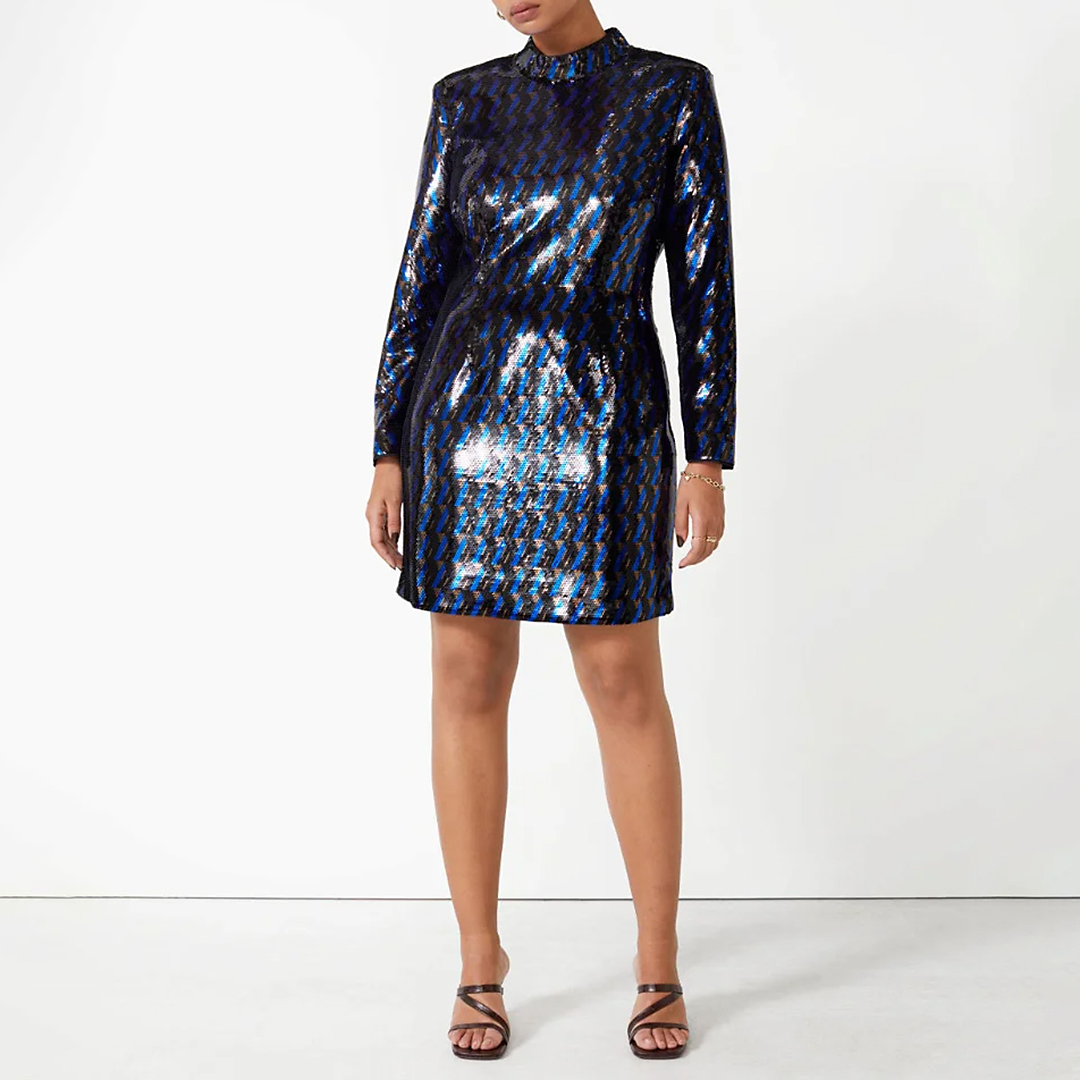 Blue Wilfred Mini Dress