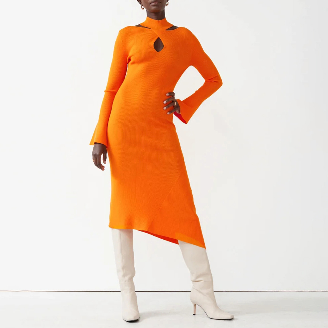 Orange Eivor dress