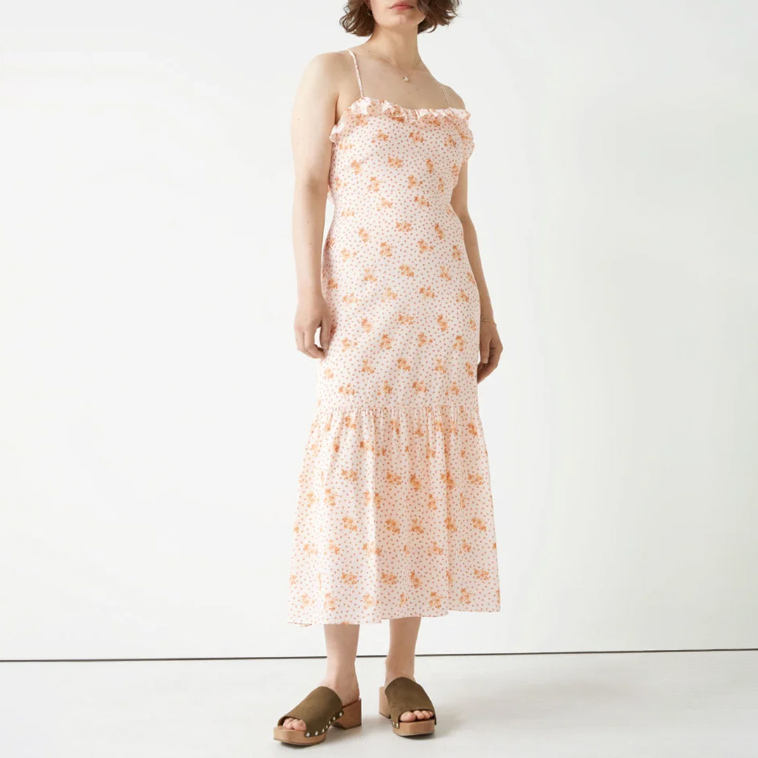 White Oda Midi Dress