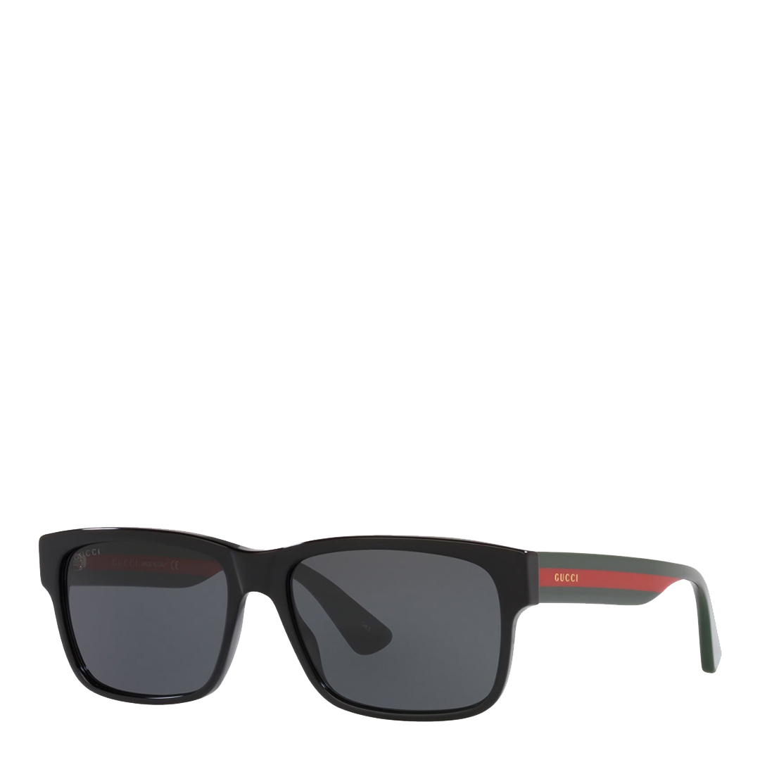 Gucci Men's  Black/Grey  Sunglasses 58mm in Size 17, BrandAlley