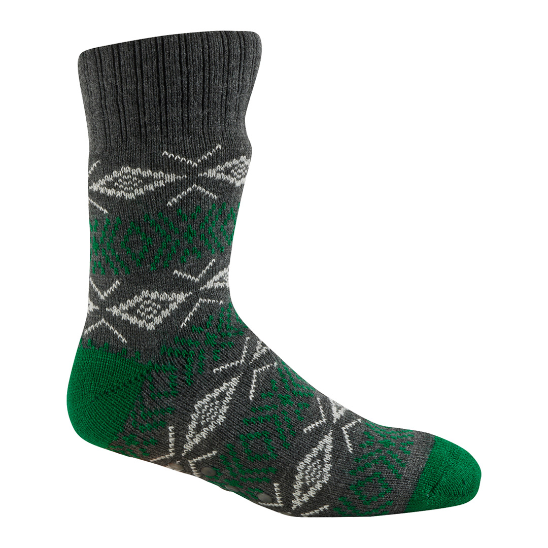 Green 1pk Slipper Sock