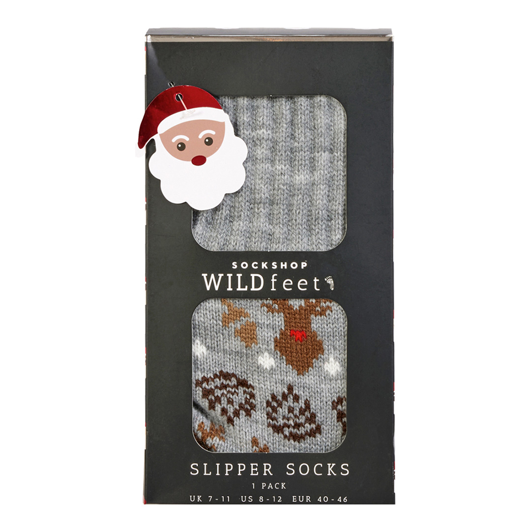 Wild Feet Men's  Sock Shop Slipper Socks In Gift Box , BrandAlley