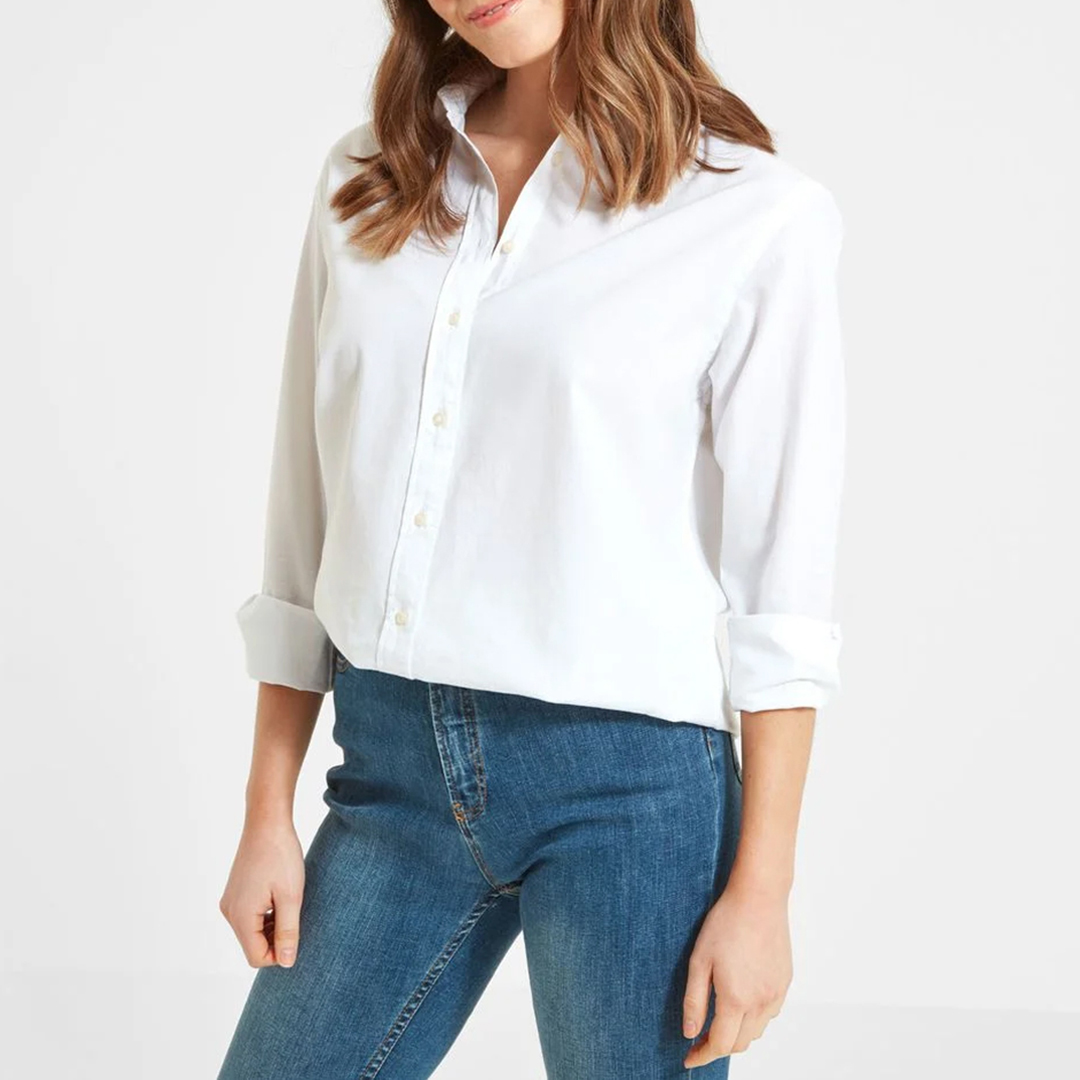 White Walberswick Cotton Shirt