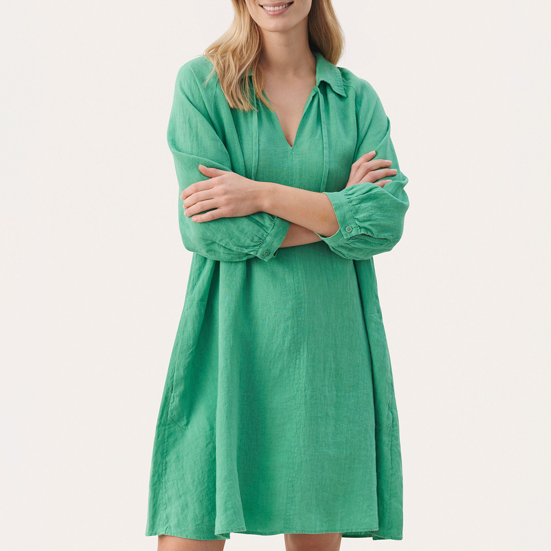 Green Smock Dress