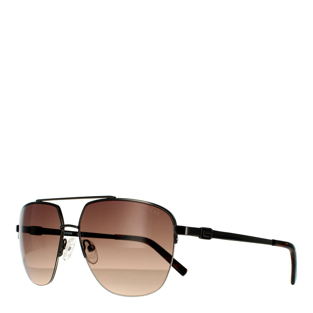 Guess Men's Gunmetal Guess Sunglasses 50mm