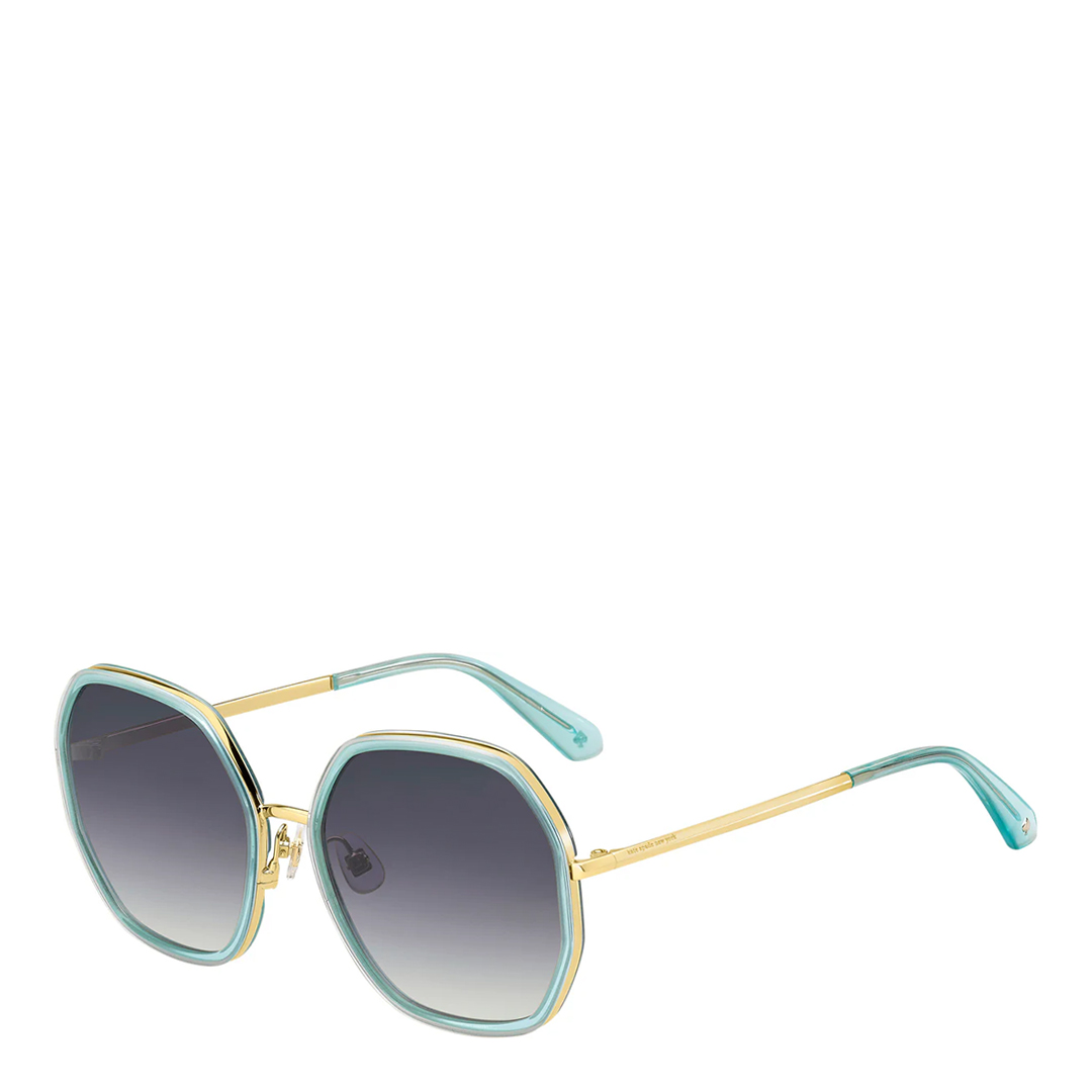 Kate Spade Women's   Gold Teal Sunglasses 58Mm , BrandAlley