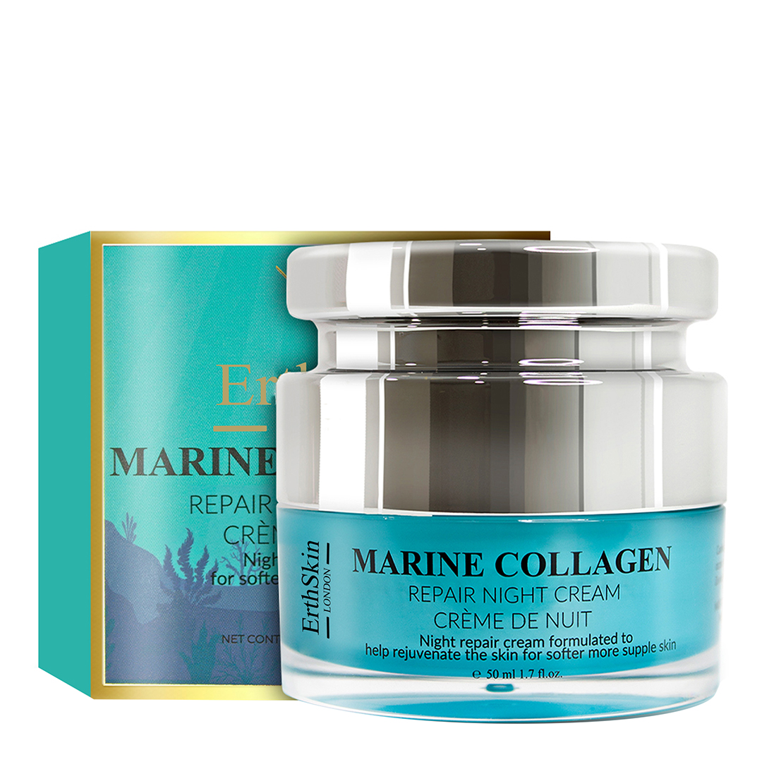 Erth Skin London     Marine Collagen Night Cream 50Ml in Size 50ml, BrandAlley