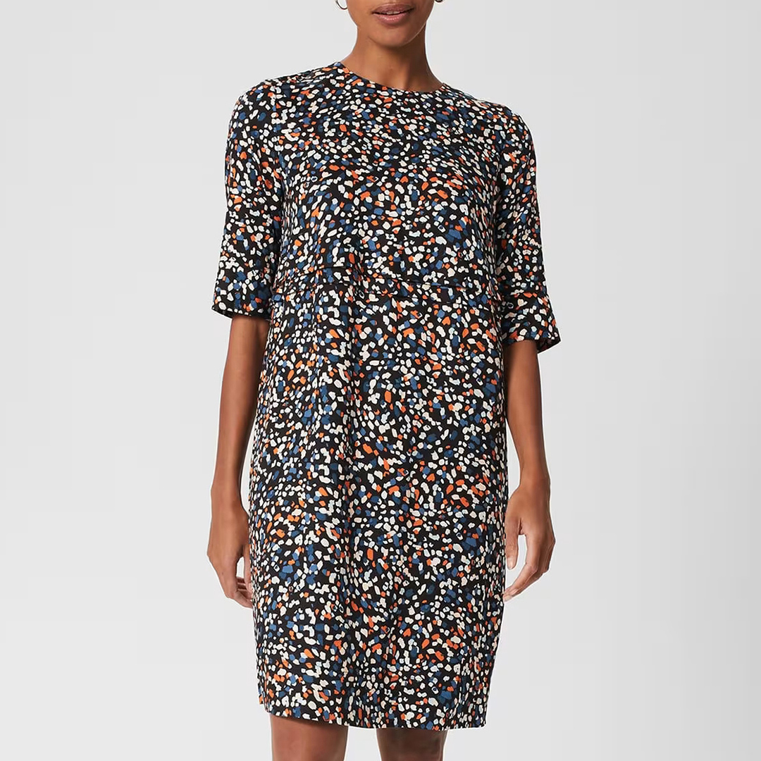 Black Iza Tunic Dress