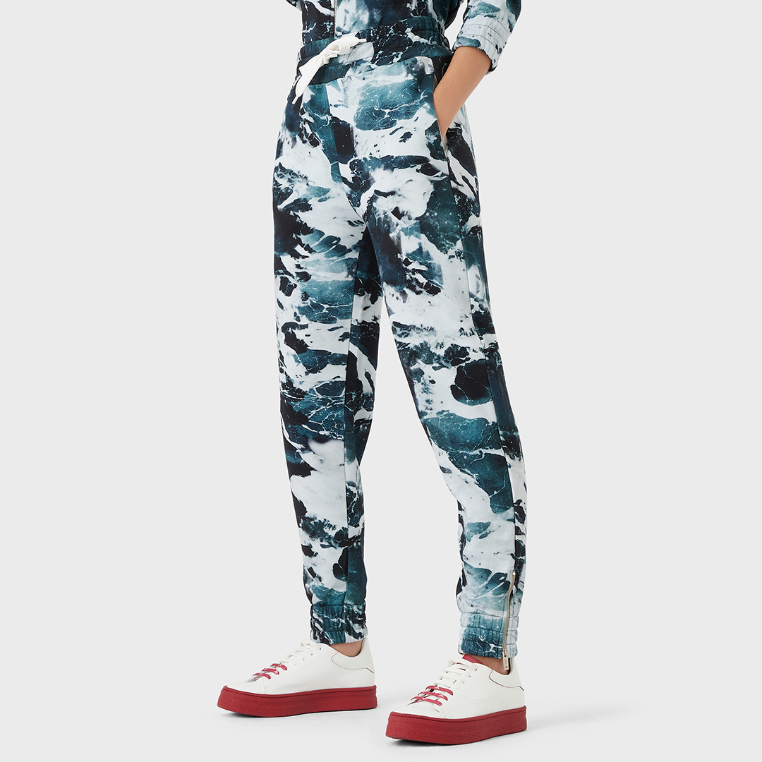 Multi Drawstring Cotton Trousers