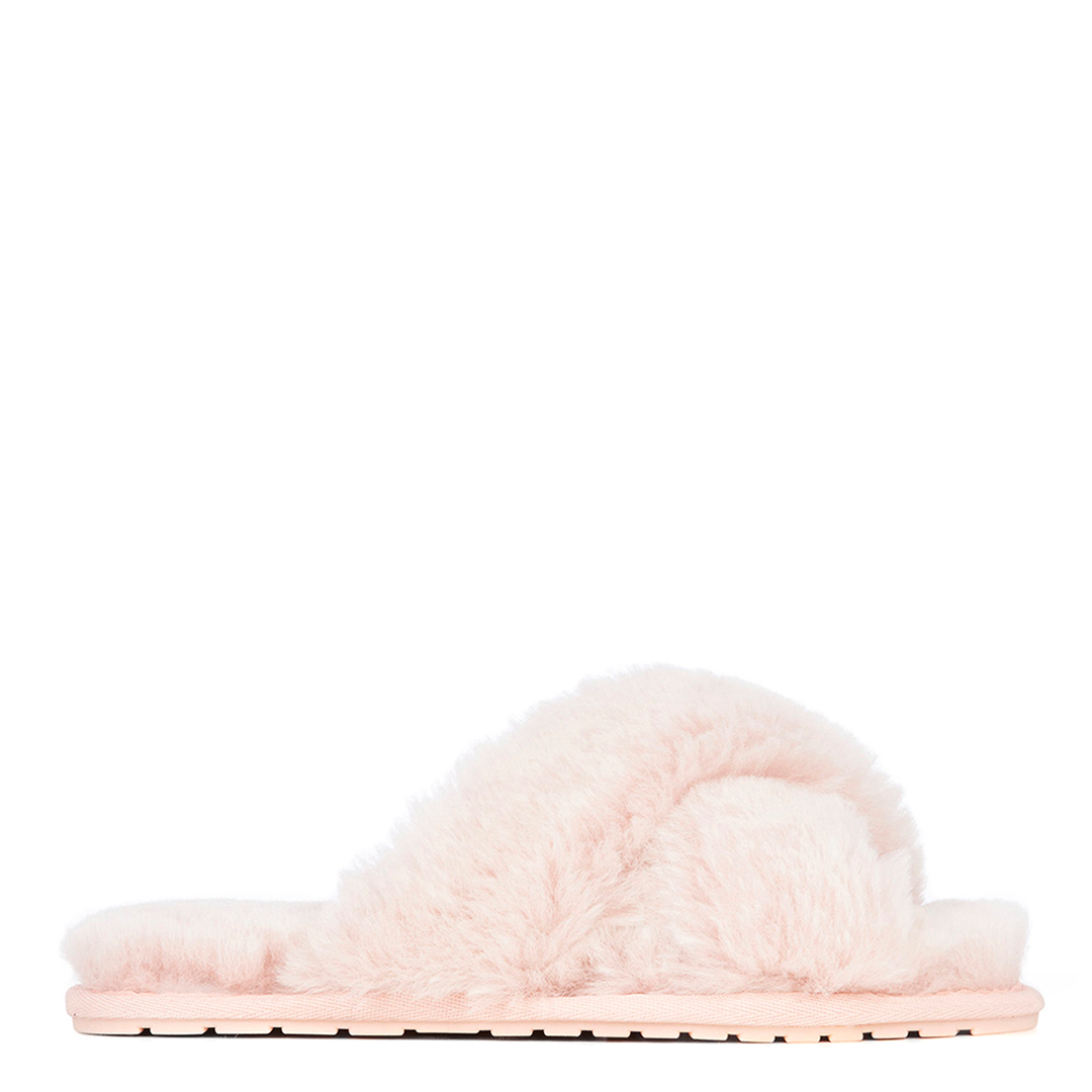 Pink Mayberry Frost Sheepskin Slippers