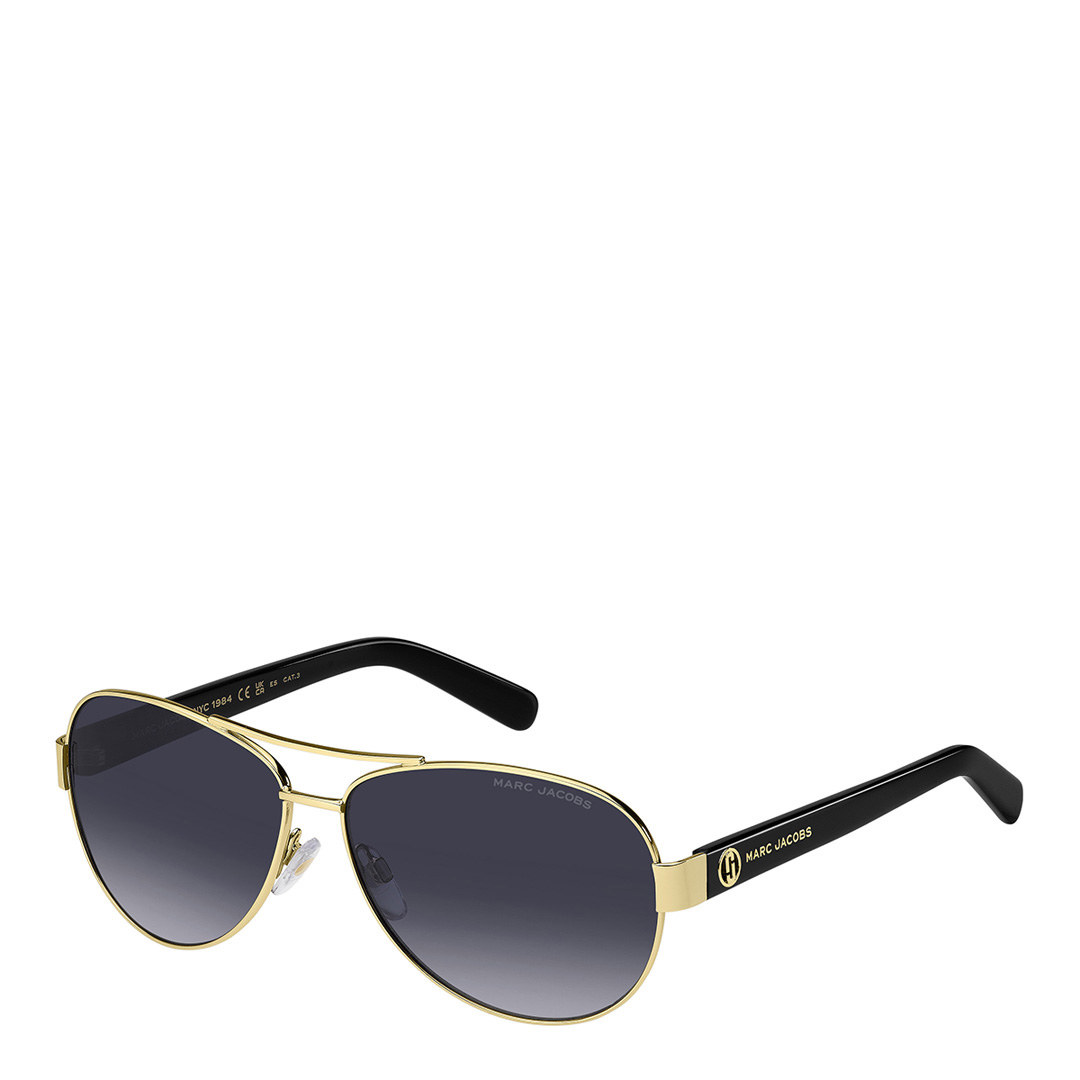 Blue Gold Pilot Marc Jacobs Sunglasses 60mm