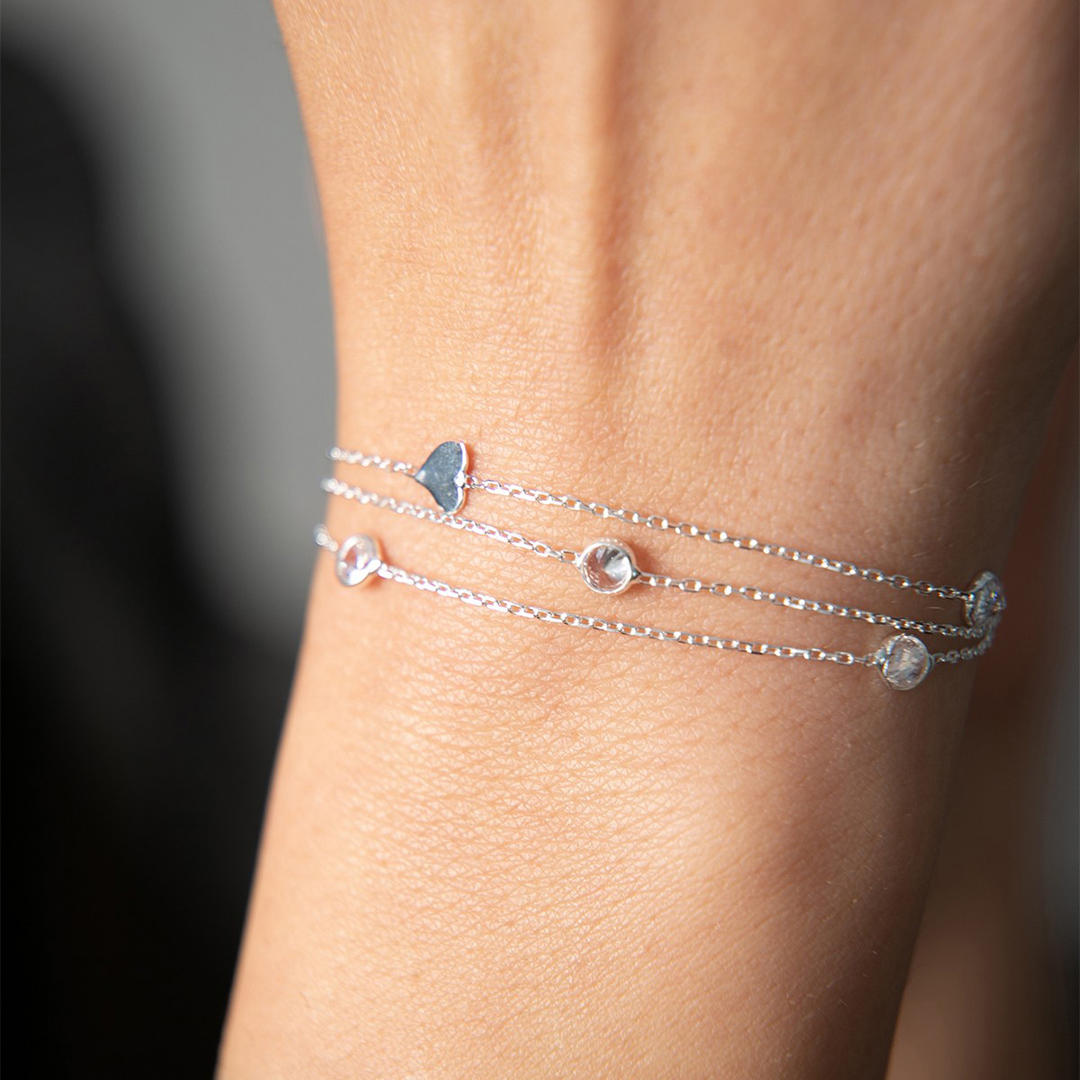 Silver Elika Bracelet - Elika - Modalova