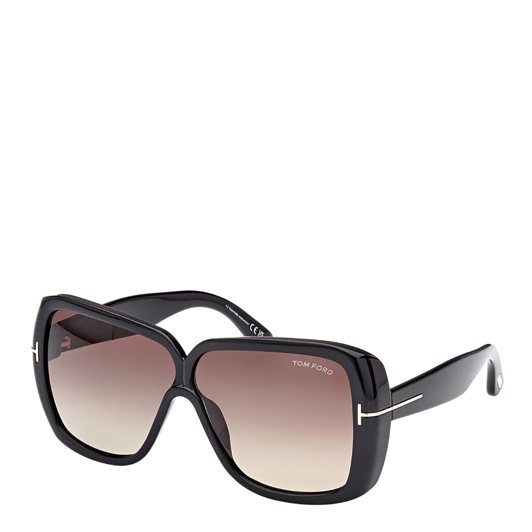 Tom Ford Women's Sunglasses FT1037/S 01B Black/Brown