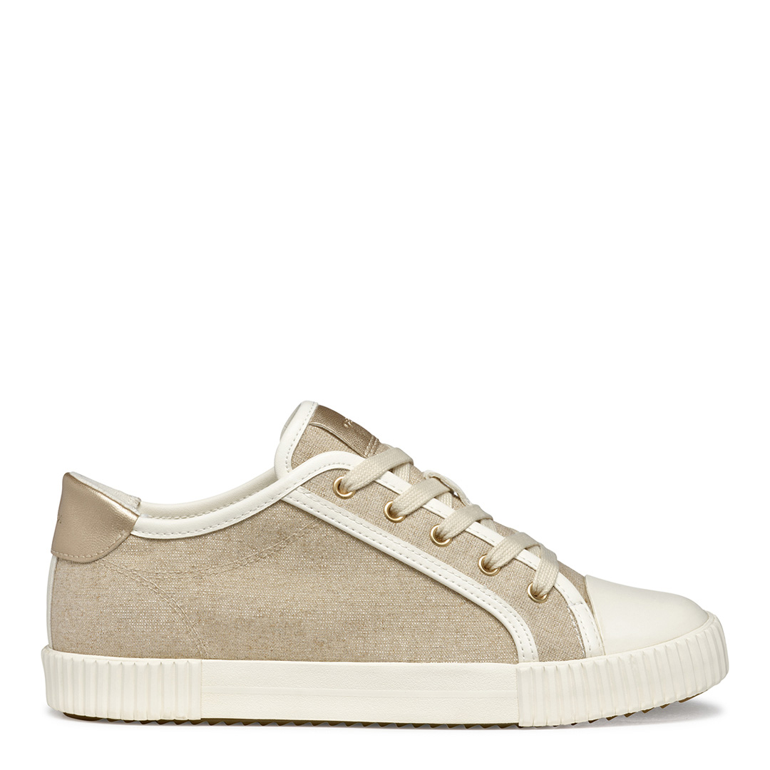 Geox Women's   Taupe/White Biomee Trainer in Size 4, BrandAlley