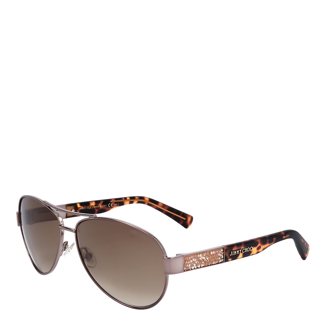 Shiny Bronze Baba Sunglasses 59mm