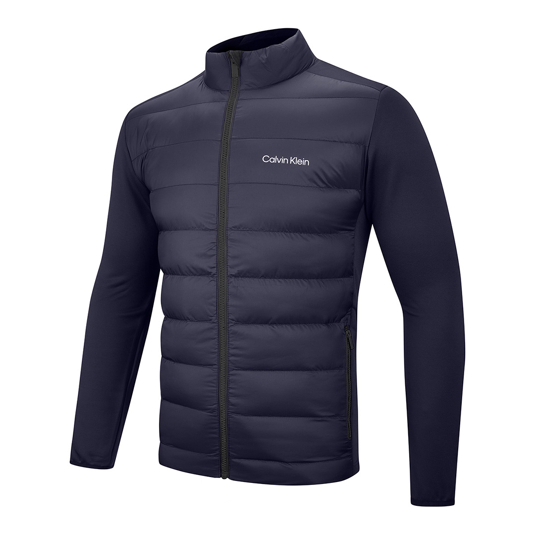Calvin Klein Golf Men's   Navy Quilted Jacket in Size 3XL, BrandAlley