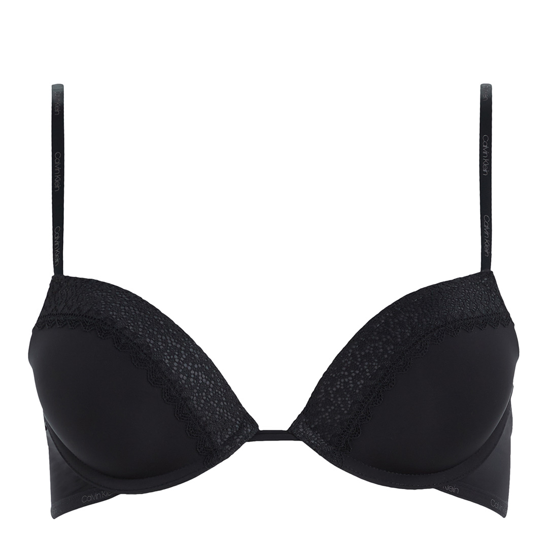 Calvin Klein Women's   Black Push Up Plunge in Size 34DD, BrandAlley
