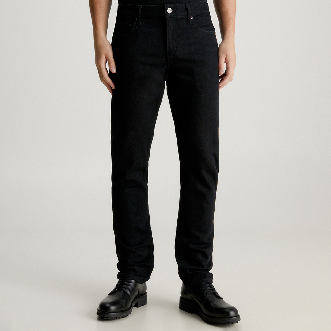 Black Slim Fit Stetch Jeans