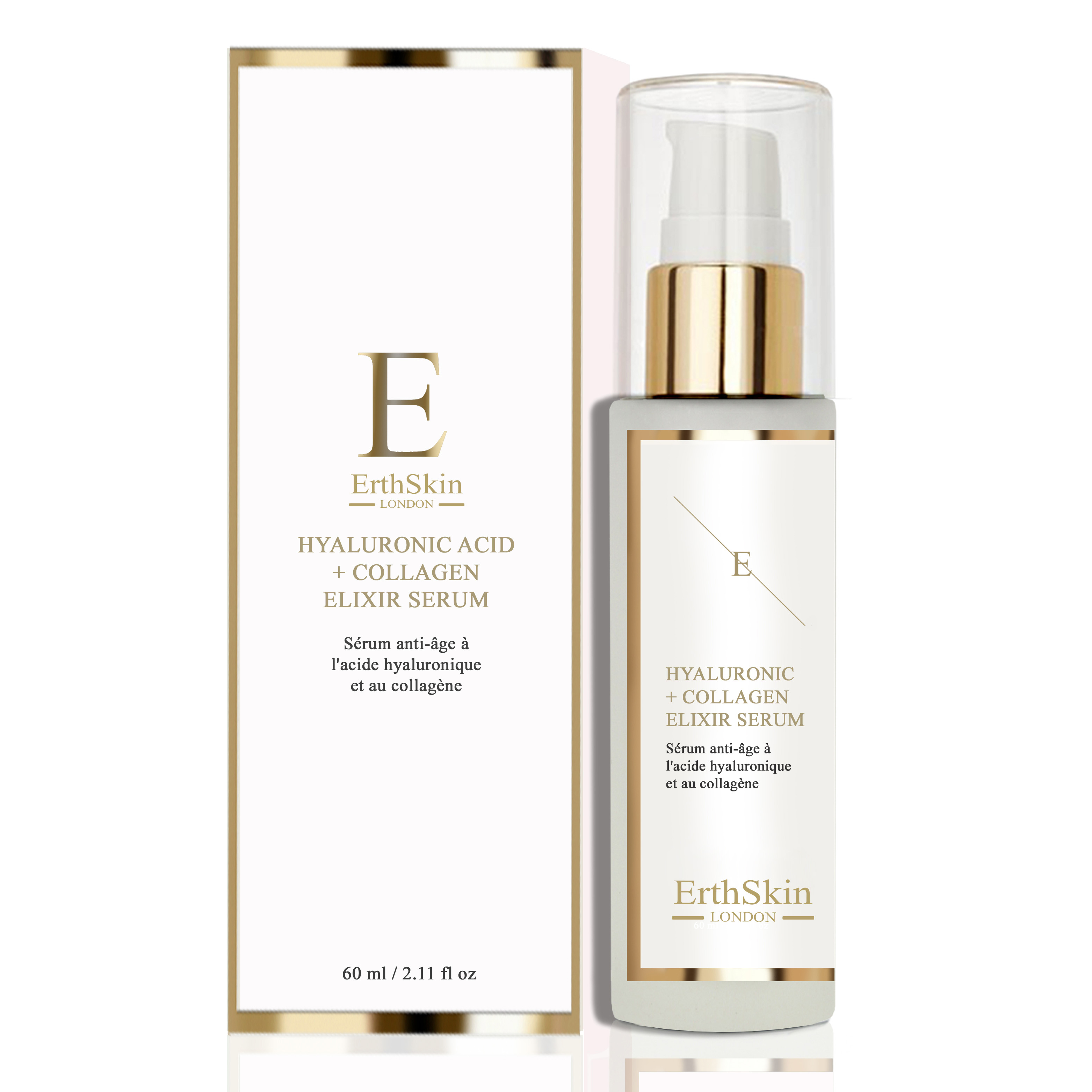Erth Skin London     Hyaluronic Acid & Collagen Serum - 60Ml , BrandAlley