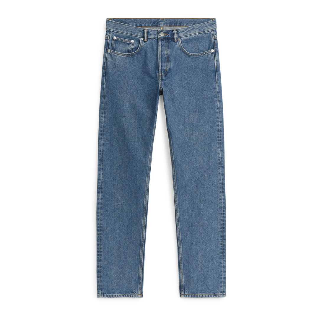 Men's Dark Blue Washed Jean