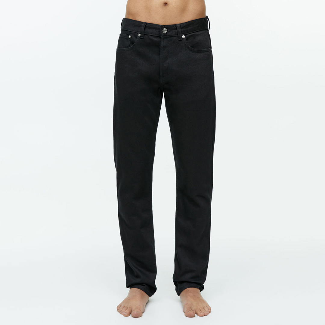 Men's Black Regular Fit Jean