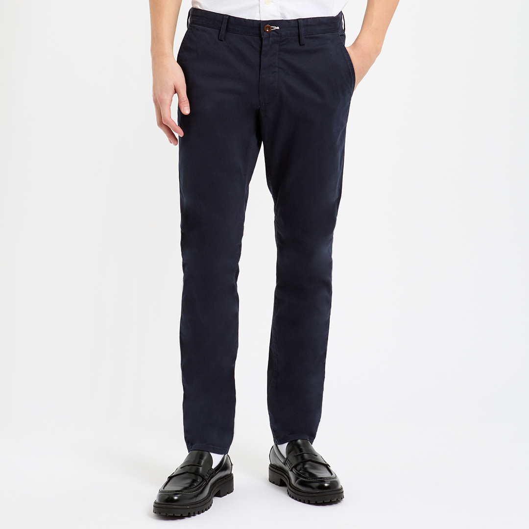 Navy Slim Original Chino Trouser - Gant - Modalova