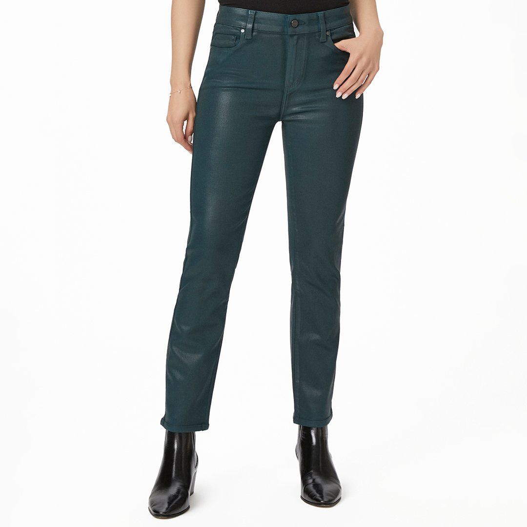 Forest Green Coated Cindy Jean