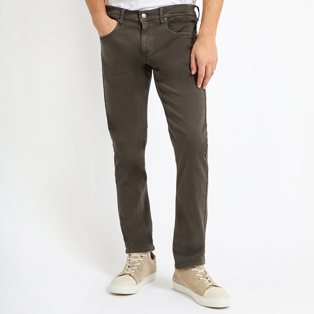 Replay Men's  Grey Grover Hyperflex Xlite Jeans in Size 38 32, BrandAlley
