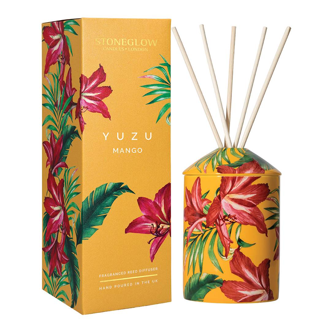 Urban Botanics - Ceramic - Yuzu & Mango - Reed Diffuser 200ml