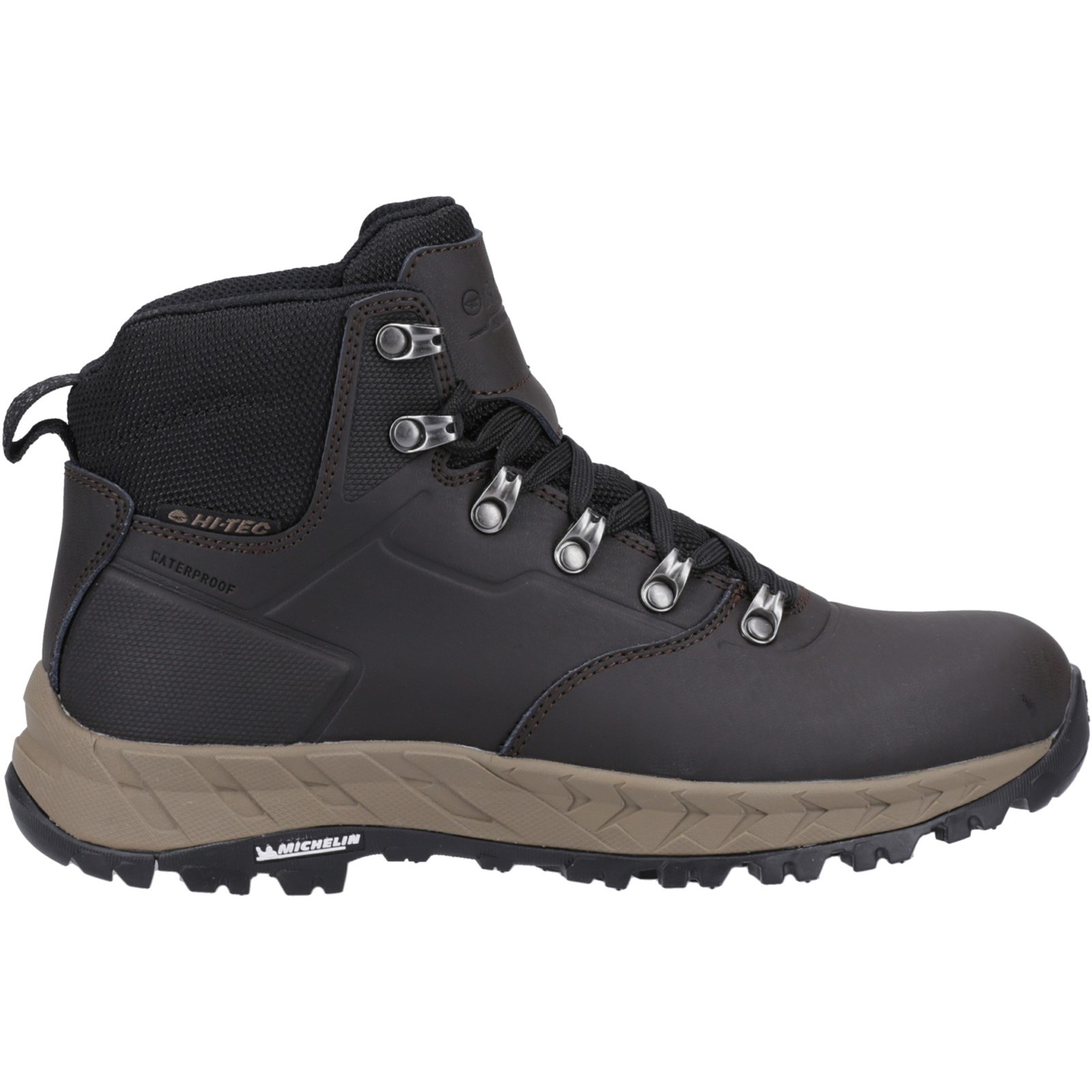 Hi-Tec Men's   Brown  Chocolate Altitude Vii Waterproof Walking Boots in Size 10, BrandAlley