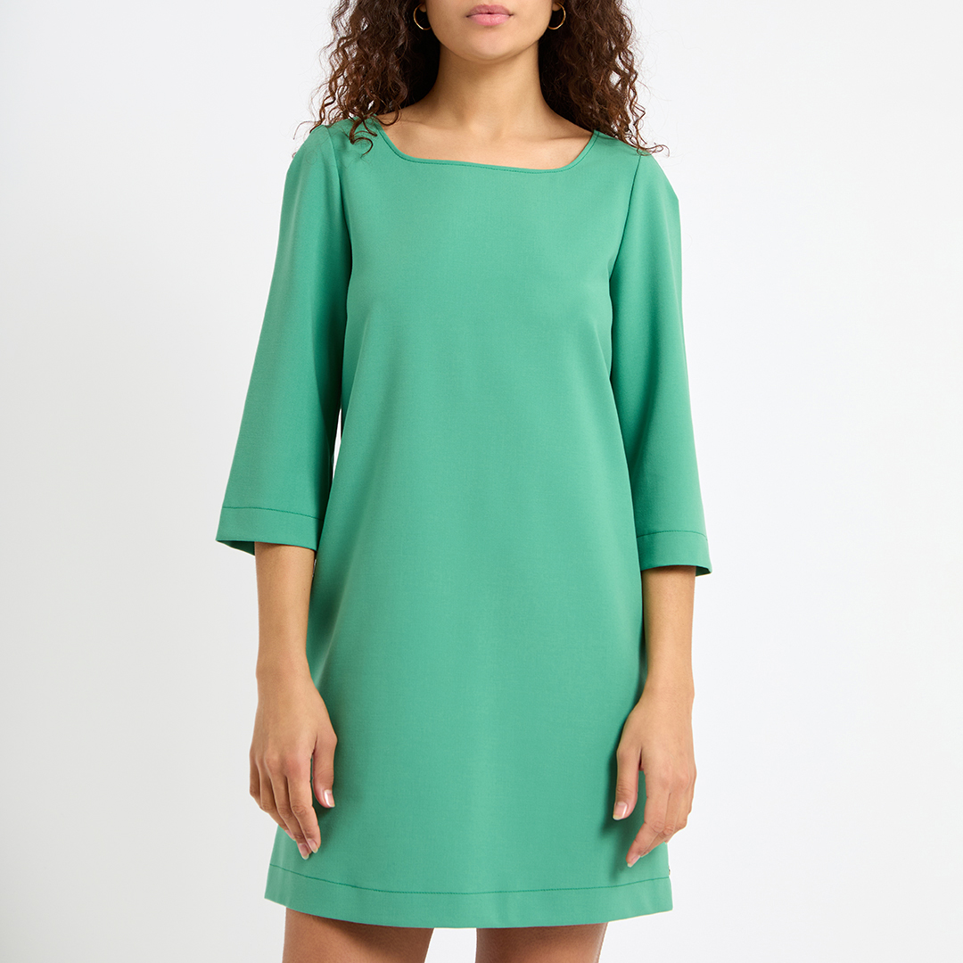 Emerald Square Neck Mini Dress - Pennyblack - Modalova