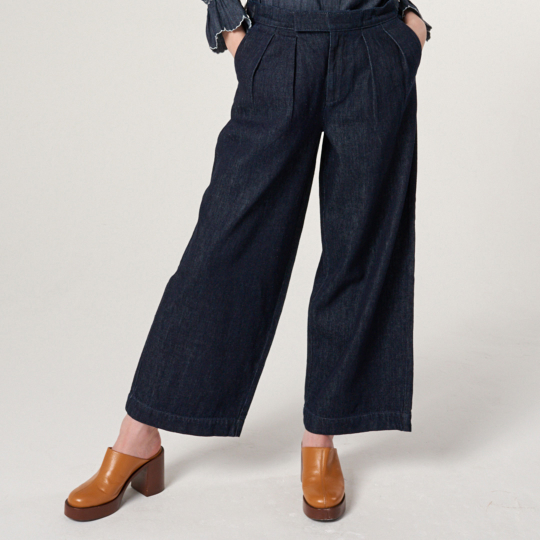 Indigo Rinse Penelope Trouser